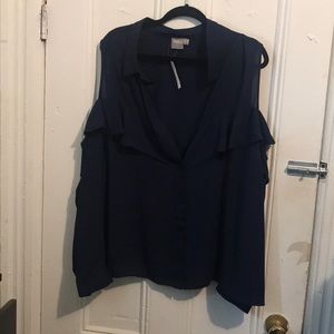 ASOS Brand New Cold Shoulder Blouse